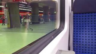 ET 430 SBahn Stuttgart Mitfahrt zwischen Stuttgart Hbf und Stadtmitte [upl. by Keener]