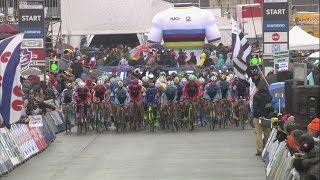 Under 23 Men’s Race Highlights  2016 Cyclocross World Championships  HeusdenZolder Belgium [upl. by Anemolihp]