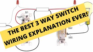 How to wire a three way switch [upl. by Dhu]