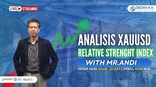 Live Trading Analisis XAUUSD RELATIVE STRENGHT INDEX WITH ANDI 24 Oktober 2024DidimaxJakarta [upl. by Nhar]