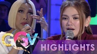 GGV Vice felt emotional for Angelica Panganiban [upl. by Zipporah]