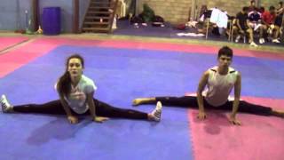 Flexibilidad para el Taekwondo [upl. by Ahsenrac]