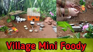 Mini Ada Pradhaman Payasam  Pal Payasam  Miniature Payasam  Kerala Style  Mini Village Food [upl. by Atinauq]