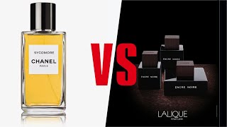 БИТВА ТИТАНОВ CHANEL SYCOMORE vs LALIQUE ENCRE NOIRE  ОБЗОР АРОМАТА  Fragrance Review [upl. by Kast]