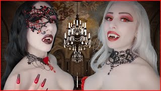 ASMR VAMPIRE SISTERS  YOU ARE A VAMPIRE [upl. by Aziul]