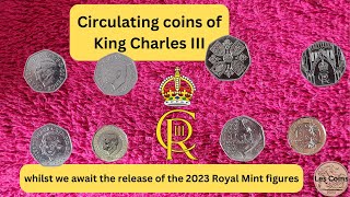 Circulating coins of King Charles III coins king circulating uk mintage royalmint [upl. by Fleming990]