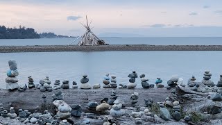 Parksville Beach in British Columbia parksville ocean beach [upl. by Mairem]