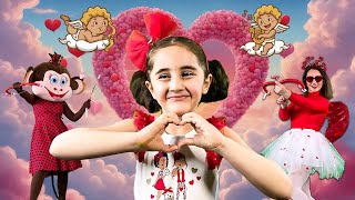 Valentines Songs for Kids  Valentines Playlist  NessasPlayHouse [upl. by Scott908]