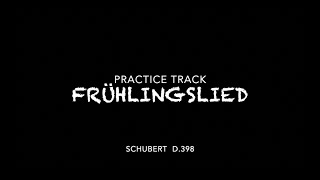 Ms Wong講聲樂：Frühlingslied D398 Schubert PracticeTeaching Track  English CC [upl. by Esteban]