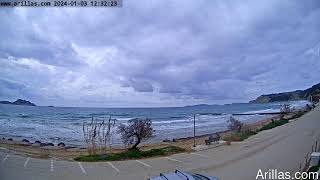 20240103 Arillas Corfu Live Webcam [upl. by Catharine86]