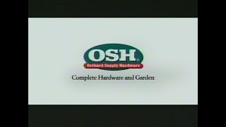 OSH Orchard Supply Hardware Indoor Plant Tip Commercial The WB KBWBTV 20 Mar 07 2003 [upl. by Gereld]