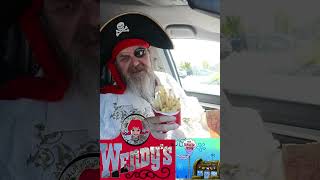 Wendys New Spongebob Krabby Patty and Pineapple Frosty wendys honestfoodreviews [upl. by Nylyak]