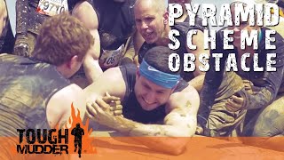 Tough Mudder Obstacles Pyramid Scheme Obstacle Experience  Tough Mudder [upl. by Aevin595]