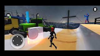 spider man ❗ Hulk who Win race in the game 🎯 mega ramp car racing [upl. by Silden]