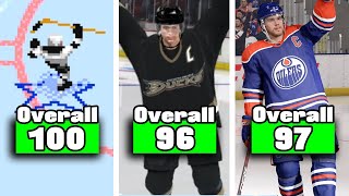 Scoring With The HIGHEST Overall Player In Every NHL Game [upl. by Kayla]