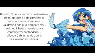 Mermaid Melody Principesse sireneTorno nell oceano Hanon song con testo [upl. by Marissa]