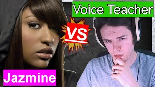 JAZMINE SULLIVAN pick up your feelings acoustic  Voice Teacher REACTS [upl. by Hafirahs]