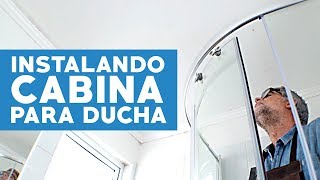 Cómo reemplazar una tina por una cabina ducha [upl. by Ellemaj989]