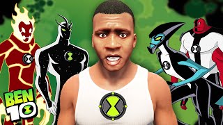 Franklin Became BEN 10 in GTA 5 [upl. by Rizika]