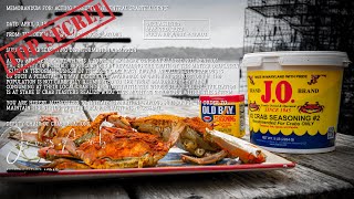 Old Bay VS JO Crab Seasoning 🦀 Crab House STEAMED CRAB Secret Reveal [upl. by Lieno]