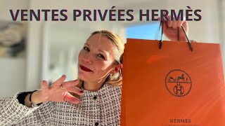 MA PREMIÈRE EXPÉRIENCE AUX VENTES PRIVÉES HERMÈS HIVER 2024 [upl. by Eyaf]