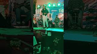 Stage show Takhon tomar akush bachor cover by Bidisha Banerjee [upl. by Aikemahs]