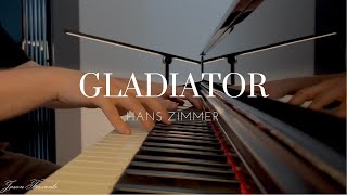 Now We Are Free  Honor Him  Gladiator Soundtrack Hans Zimmer  Piano Cover by Jason Fervento [upl. by Capello]