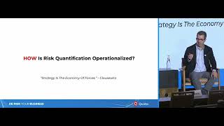 QSC24  Operationalizing Risk Quantification Insights from the Frontlines [upl. by Aeslehc501]