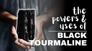 Black Tourmaline Meanings Properties And Uses [upl. by Arriat]