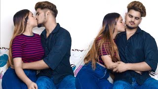 Romantic Prank On My Boyfriend Ansh Rajput 😘♥️  Gone Romantic  Real Kissing Prank  Nancy Rajput [upl. by Hurd354]