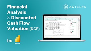 Financial Analysis amp Discounted Cash Flow Company Valuation for Power BI amp Excel [upl. by Issor]