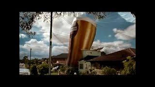 AUSSIE BEER COMMERCIAL AD CARLTON DRAUGHT SKYTROOP [upl. by Akinor]