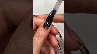 Tortoise Shell Nails wFrench Tip by Allison  BeautyGARDE Manicures [upl. by Talich520]