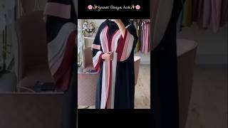 🥰👑New Black Abayahandwork Abaya Deginepardha model AbayaDubai style Abayaexploresongviralshort [upl. by Nerw928]