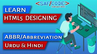 Abbreviation Tag  Abbr Tag in HTML in HindiUrdu Part 6 [upl. by Anirok]