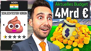 Ich verwandle den SCHLECHTESTEN Verein mit 4 MILLIARDEN EURO  💩💸 [upl. by Aicyla]