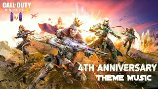 Call Of Duty Mobile Season 10 4th Anniversary Theme Music  2023 [upl. by Tito]