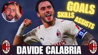 DAVIDE CALABRIA ► Goals Skills Assists Reaction [upl. by Nosiddam]