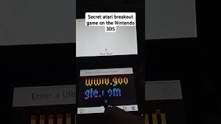 Secret atari breakout game on the 3ds [upl. by Naras677]