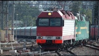 ЭП10001 с поездом №153 Нижний Новгород  Москва [upl. by Lynnet]