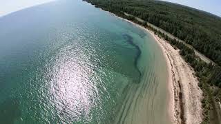 Raw Drone Footage Cheboygan MI 2018 [upl. by Ostraw822]