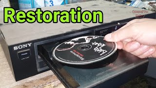 Restoration CD player  Repair and reuse [upl. by Norahc]