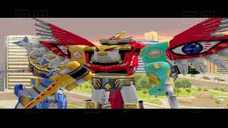 HURRICANEGER VS GAORANGER  NINPUU SENTAI HURRICANEGER  supersentaiseries ninja poweranimal [upl. by Assilak]