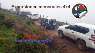 RUTAS TURÍSTICAS 4X4 AGOSTO LLOVIENDO A MARES [upl. by Nylesoy]