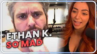 Ethan Klein SO MAD I Called Him A Zionist  Denims Reacts [upl. by Kilah]