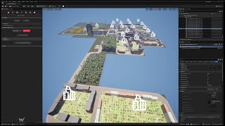 Unreal Engine 54  Creating a City with mcCityKit amp WorldBLDCityBLD Plugin  Part1  4K [upl. by Tewfik]