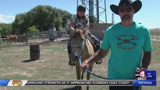 Crossing Arrows Ranch Uses Horses to Help Veterans and First Responders Improve their Mental Health [upl. by Anoel]