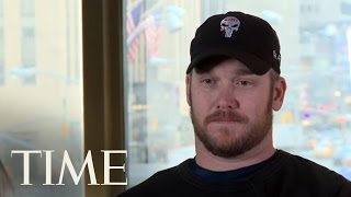 Chris Kyle American Sniper  10 Questions  TIME [upl. by Aivitnahs]