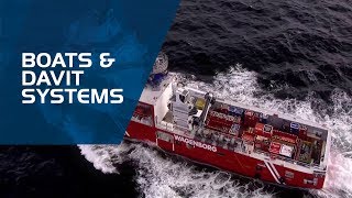 PALFINGER MARINE  Boats and Davit Systems – SOV Sea trial [upl. by Oiligriv559]