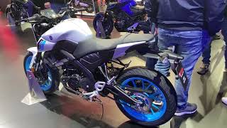 Yamaha MT 125 2025 Walkaround  EICMA 2024 Italy [upl. by Adrahs]